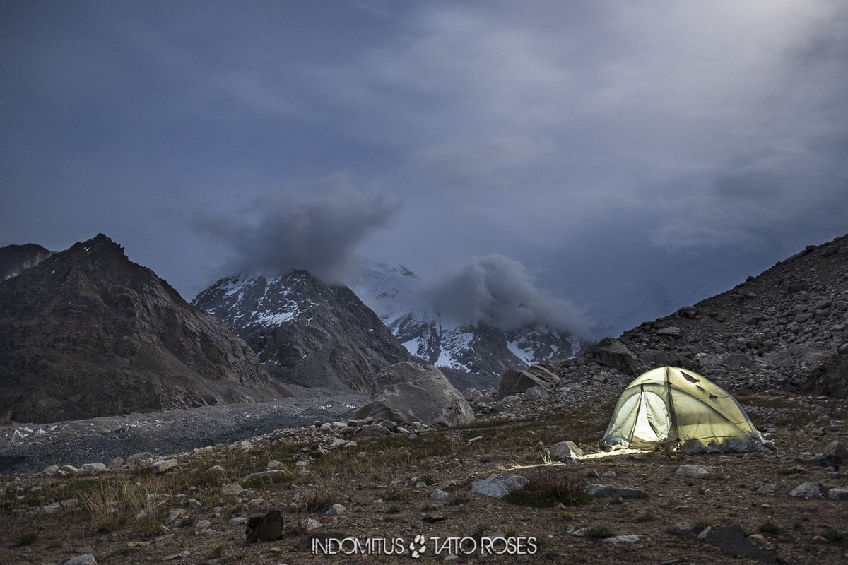 Pakistán 2 0220 Camp 2 Trek glaciar Kuk e Yaz