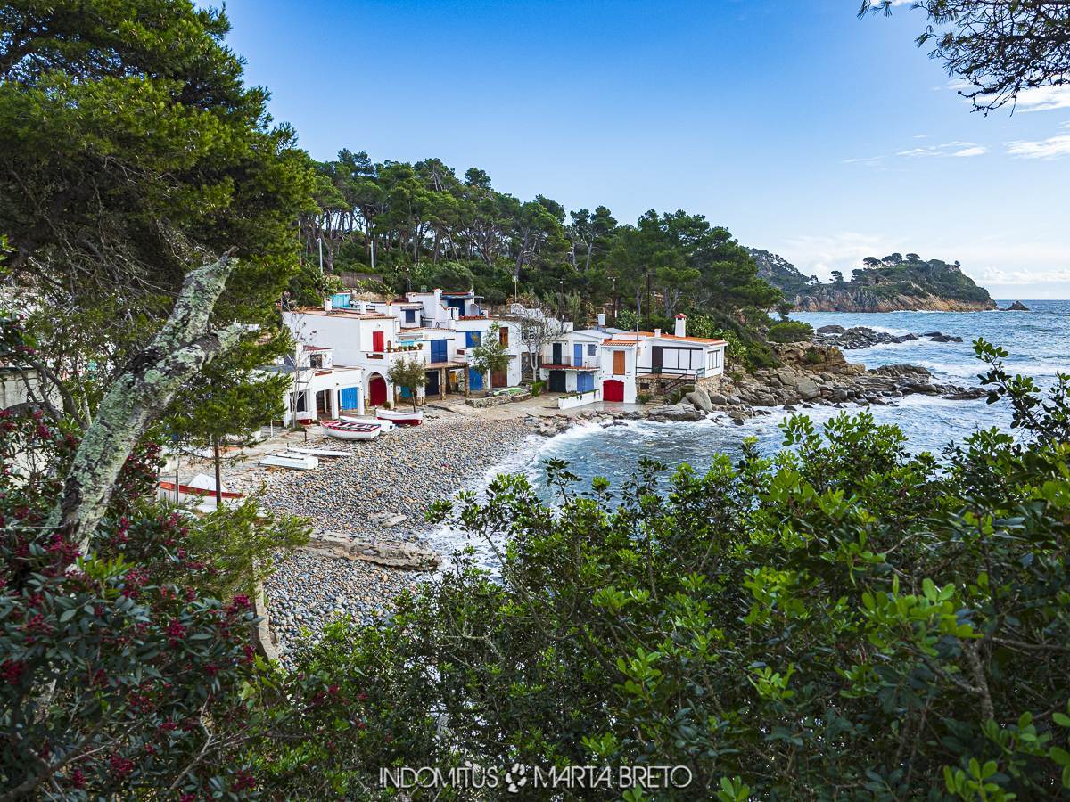 casitas en la playa