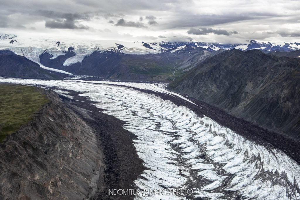 Long glacier