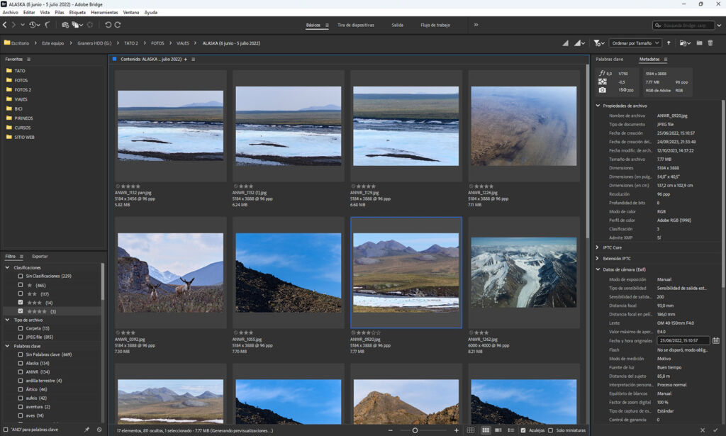Curso Archivo fotografico