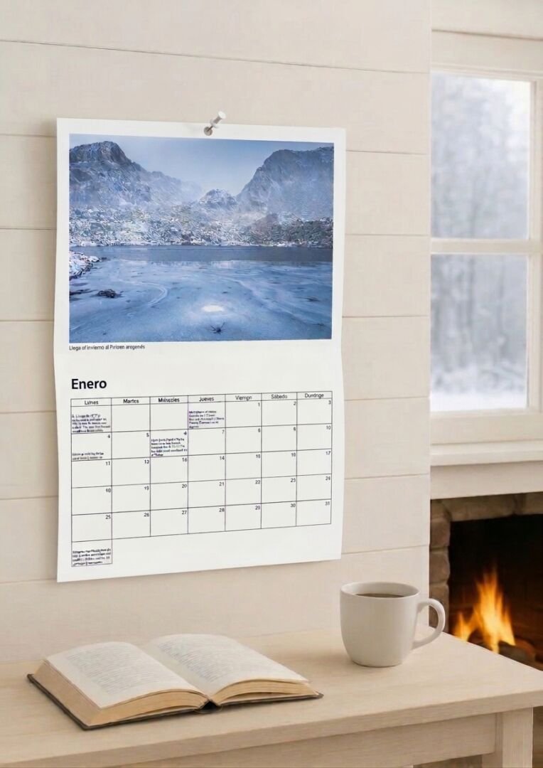 calendario en pared 2