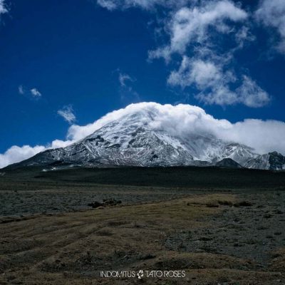vista Chimborazo (6310m)